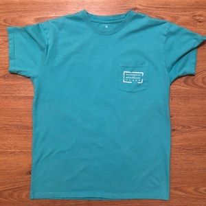 Southern Marsh Authentic Southern Class Short Sleeve T-Shirt. Size Medium. Teal.